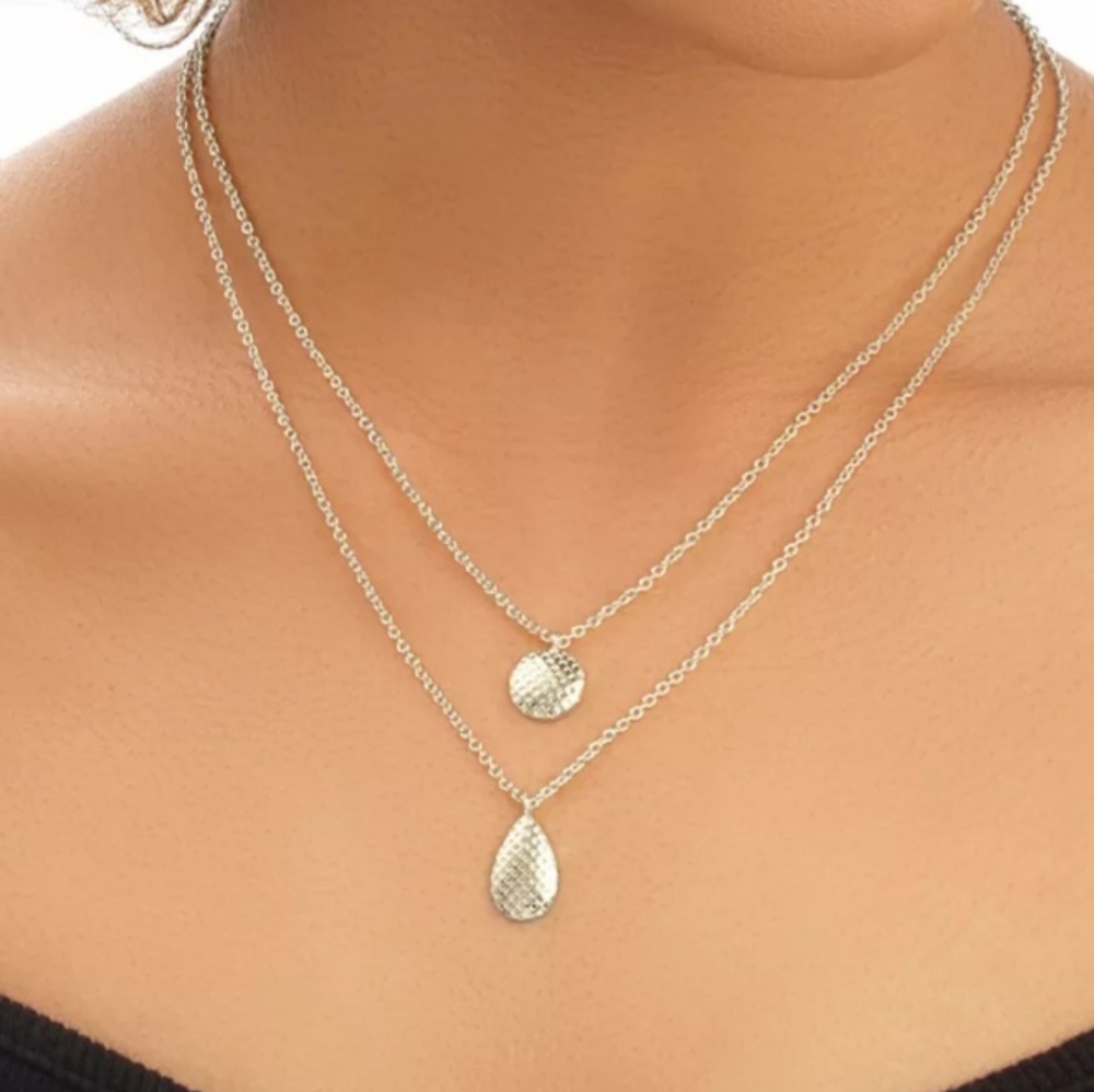 Sterling Forever Aldari Layered Necklace